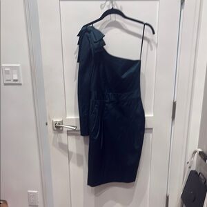 French Connection Blue One-Shoulder Cocktail Dress